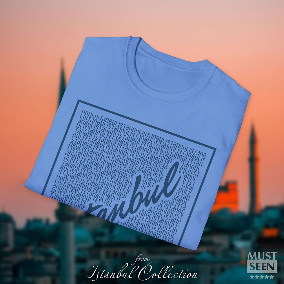 Thumbnail: Must Seen Istanbul T-Shirt CN 5 - Folded
