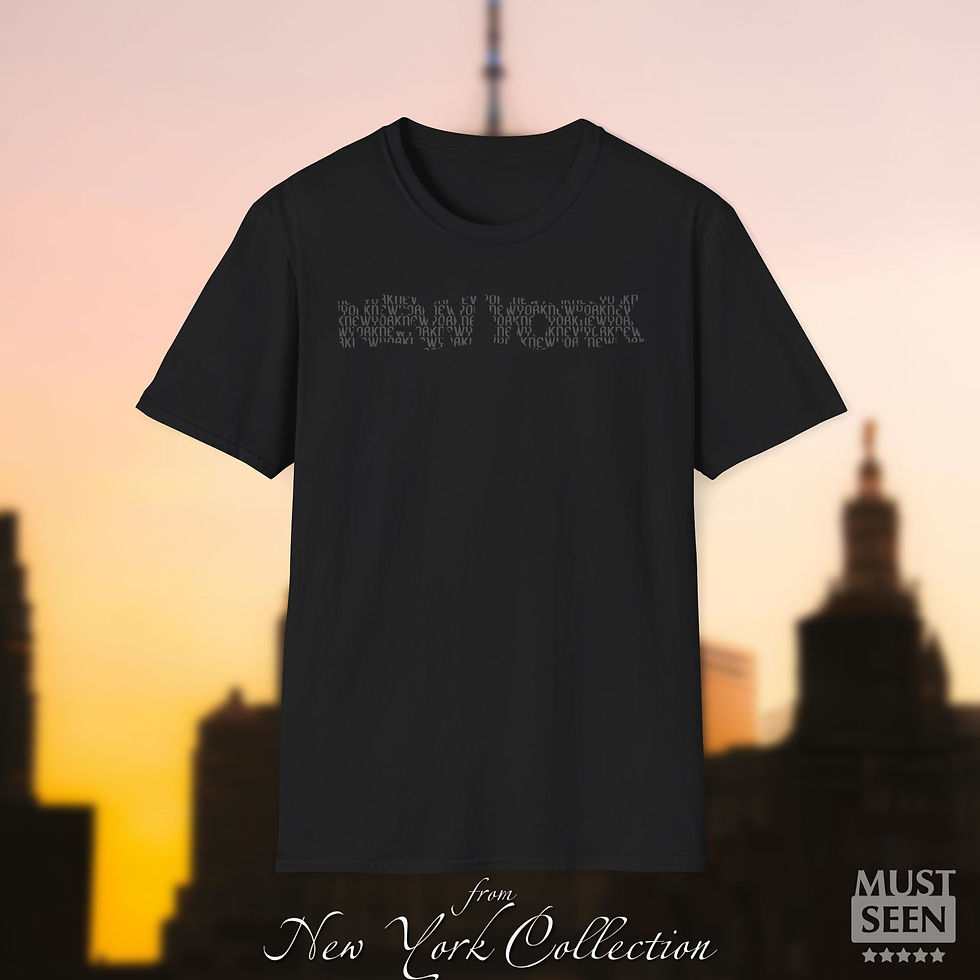Thumbnail: Must Seen New York T-Shirt - L4 - Black
