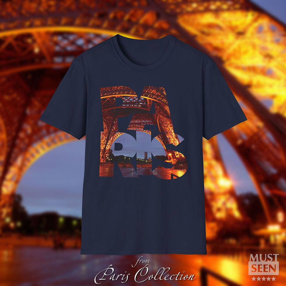 Thumbnail: Must Seen Paris T-Shirt CFI V1 - Navy