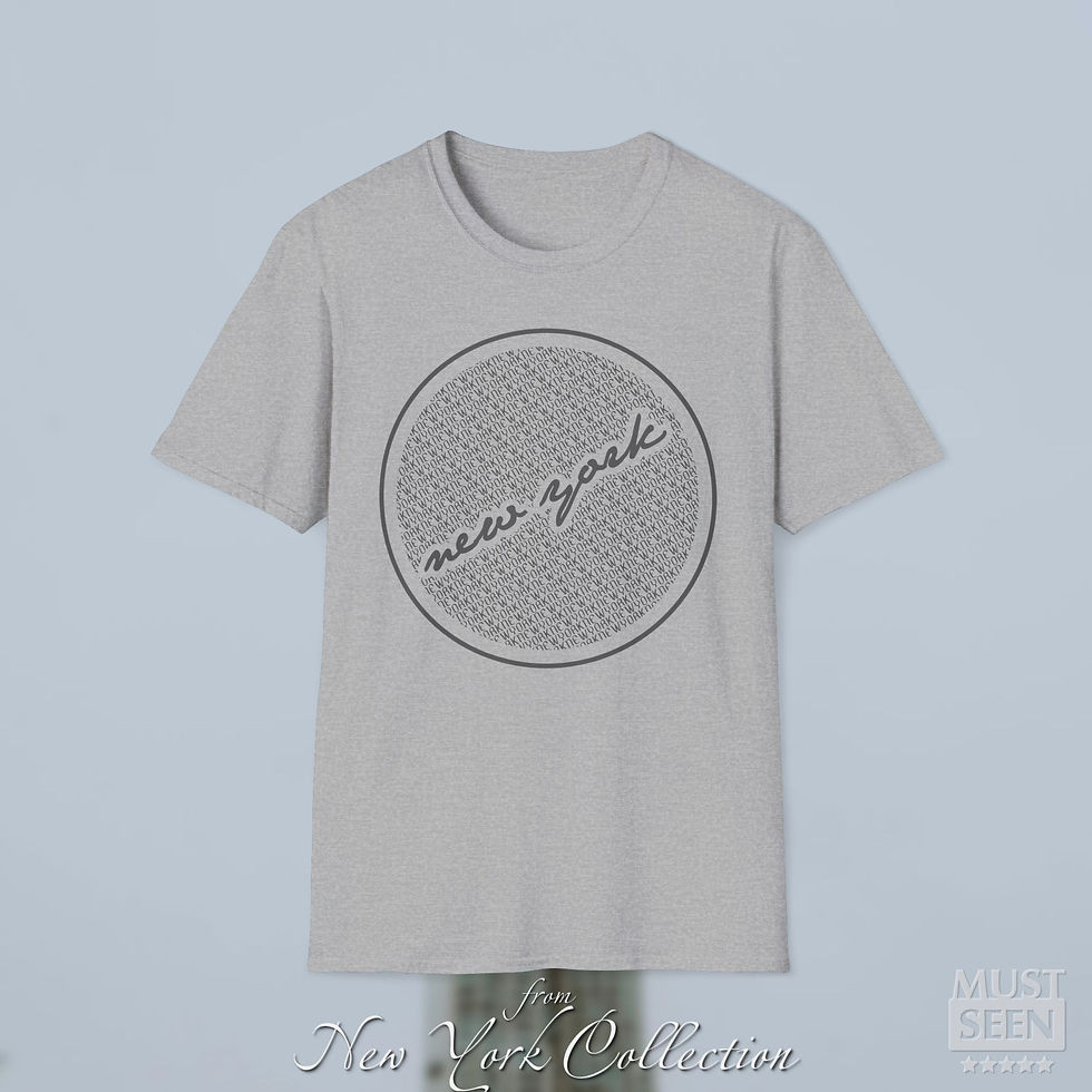 Thumbnail: Must Seen New York T-Shirt CN C 3 - Sport Grey