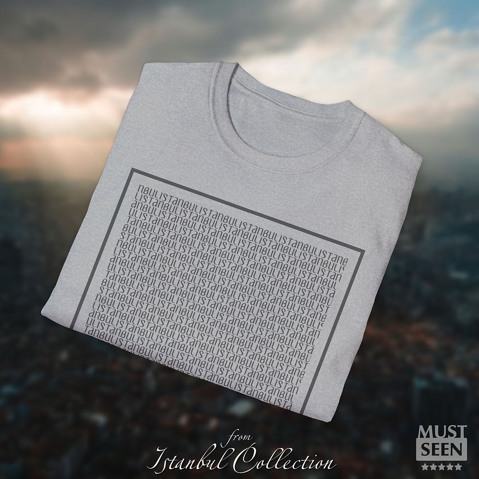 Thumbnail: Must Seen Istanbul T-Shirt 2 - Folded