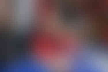 Children enjoying craft activities at A Hometown Holiday Celebration.