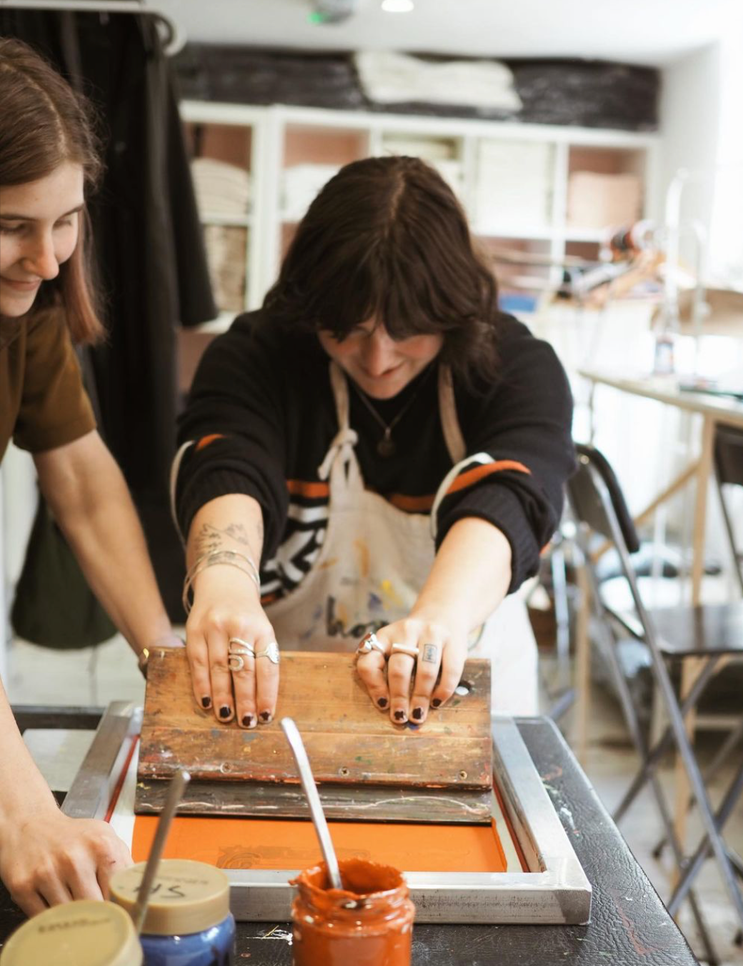 Screen printing retreat