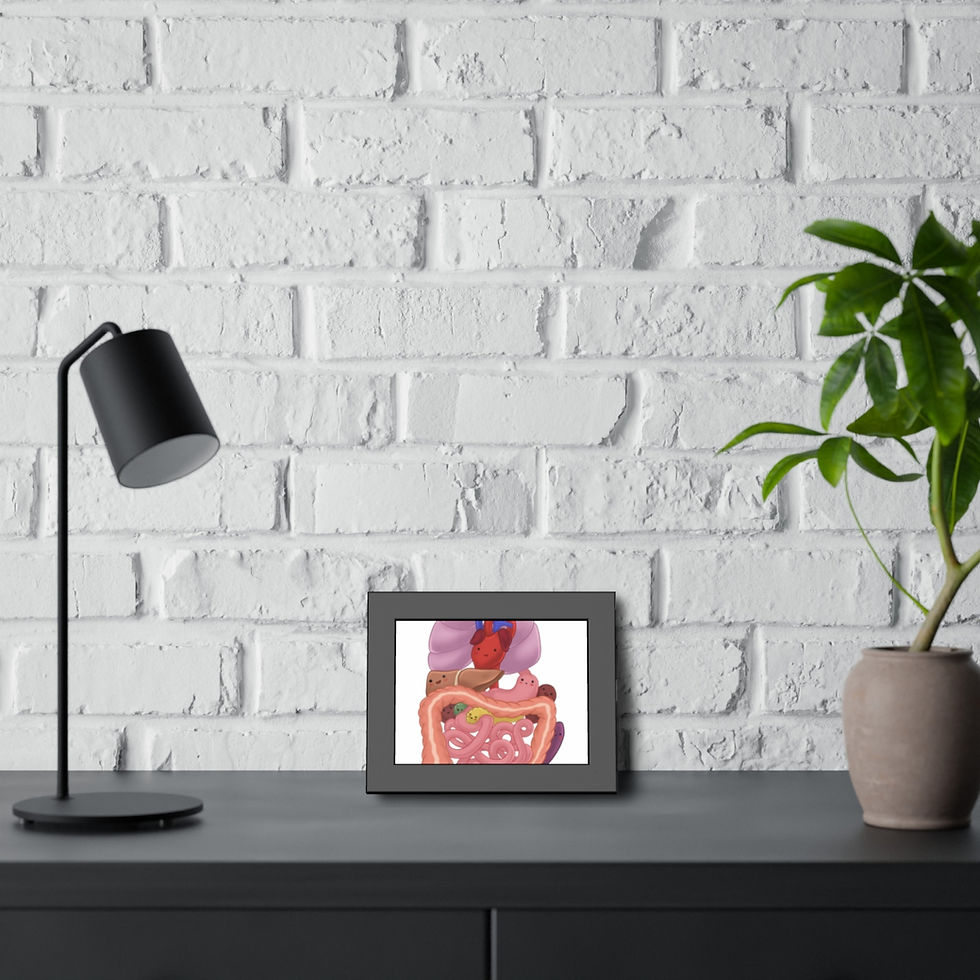 Thumbnail: Happy Little Organs Frame Print