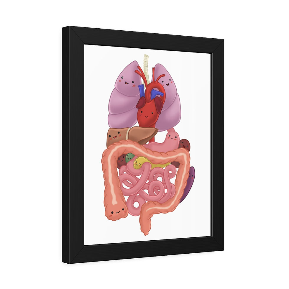 Thumbnail: Happy Little Organs Frame Print