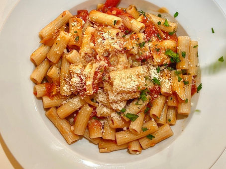 Garlic Tomato Penne Pasta with Rice Pasta: Simple, Flavourful, and Gluten-Free