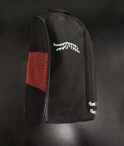 Tiger Print Shoe Accessory Bag Red