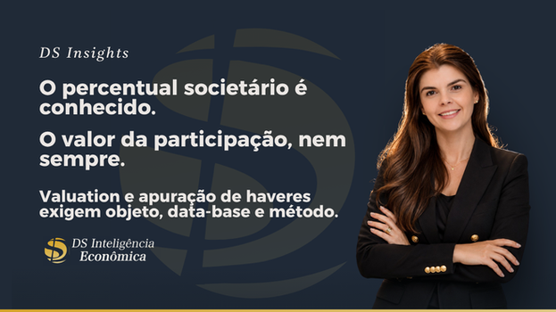Um sócio está saindo da empresa. Quanto vale a participação dele?