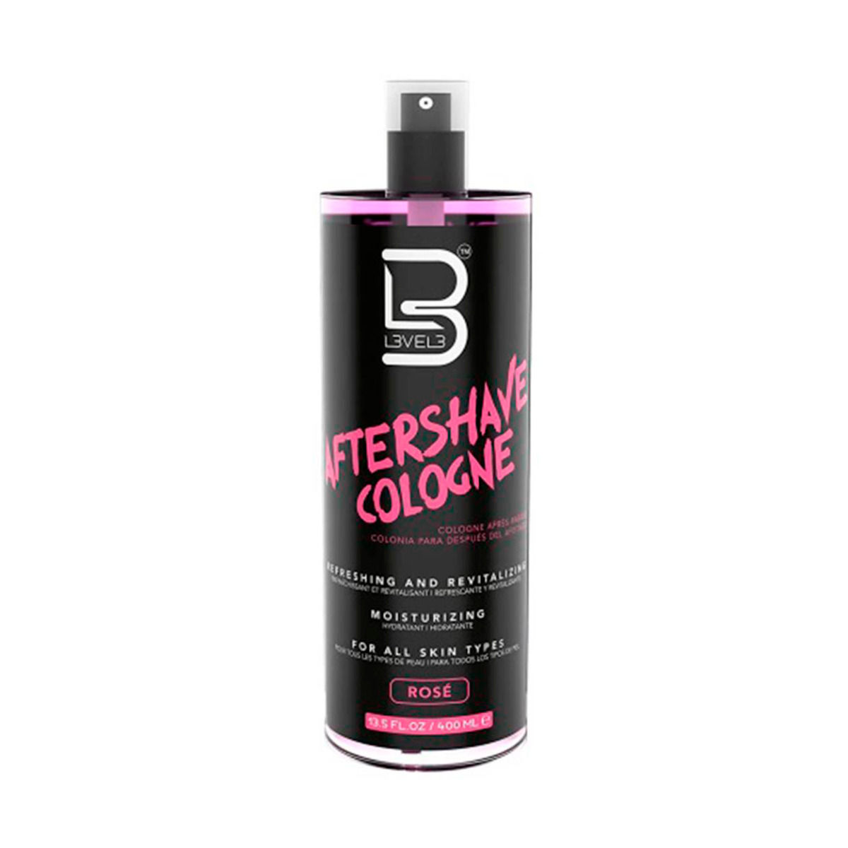 AFTERSHAVE ROSE LEVEL3 COLOGNE 400ML