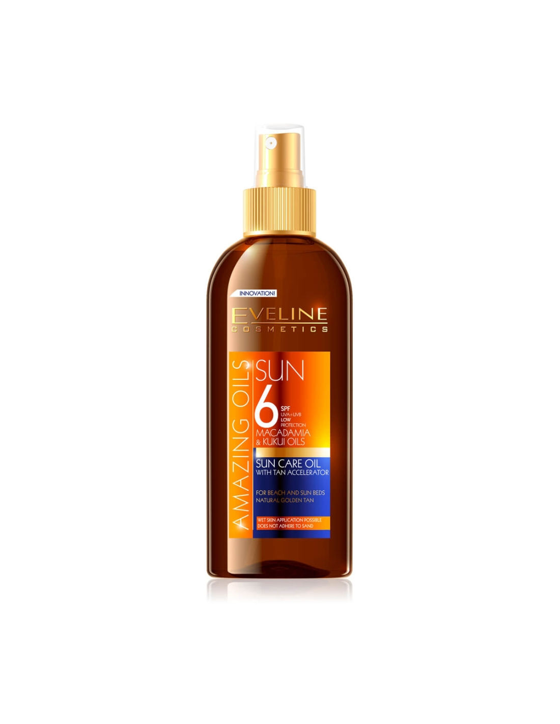 EVELINE -Aceite cuidado solar bronceador profundo