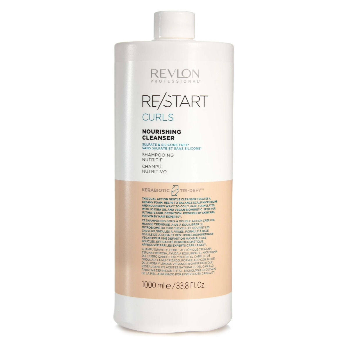 CHAMPU RESTART CURLS NOURISHING CLEANSER 1000ML