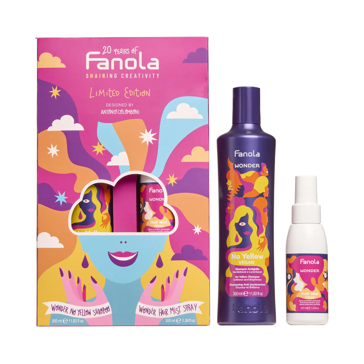 KIT WONDER NO YELLOW CHA 350ML + SPRAY 100ML