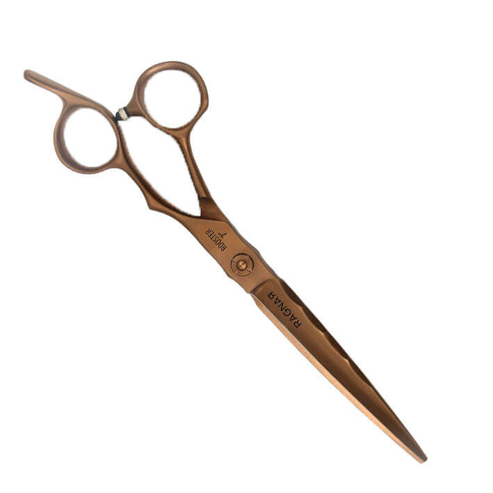 TIJERA BARBERO CORTE 6.5" ROOSTER COBRE RAGNAR