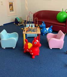 Ruhebereich des Molli Bär Spielparks