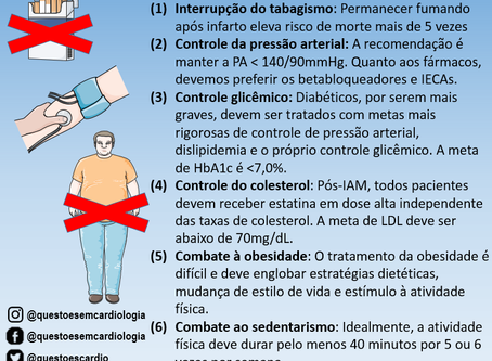Metas pós-infarto: reduzindo risco de novos eventos