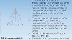 Filtro de veia cava inferior: quando indicar?