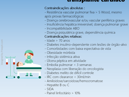 Contraindicações ao transplante cardíaco