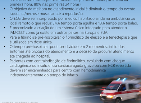 Atendimento pré-hospitalar no IAMCSST