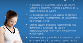 Podemos usar betabloqueadores na gestação?