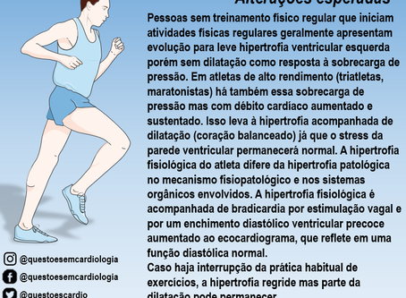 Coração de atleta: alterações esperadas