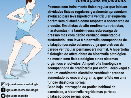 Coração de atleta: alterações esperadas