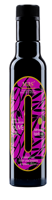 Mas' varietal extra virgin olive oil Istarska bjelicaIstarska bjelica