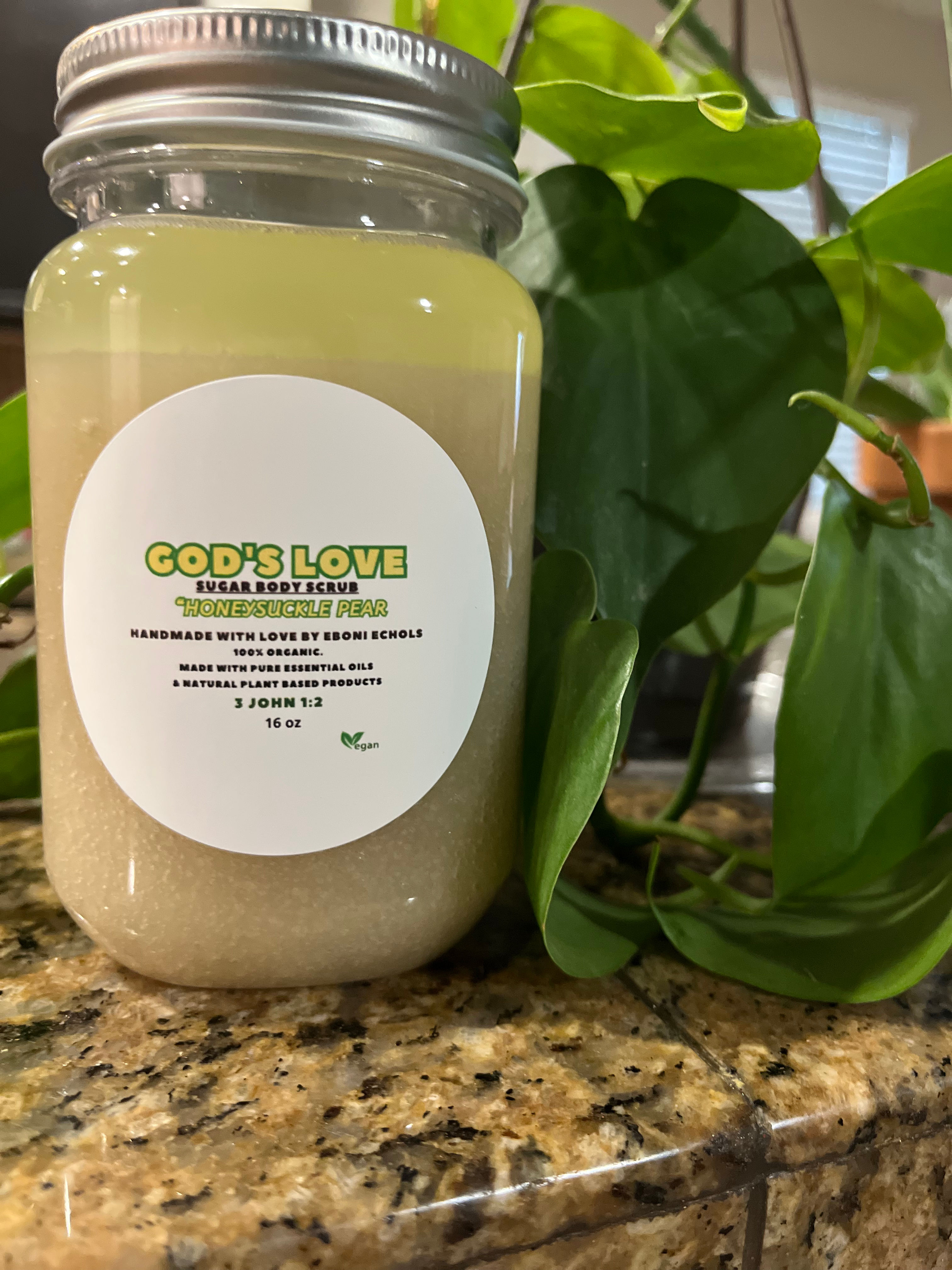 Honeysuckle Pear Body Scrub
