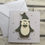 Thumbnail: Cute Penguin keepsake Merry Christmas Handmade Card