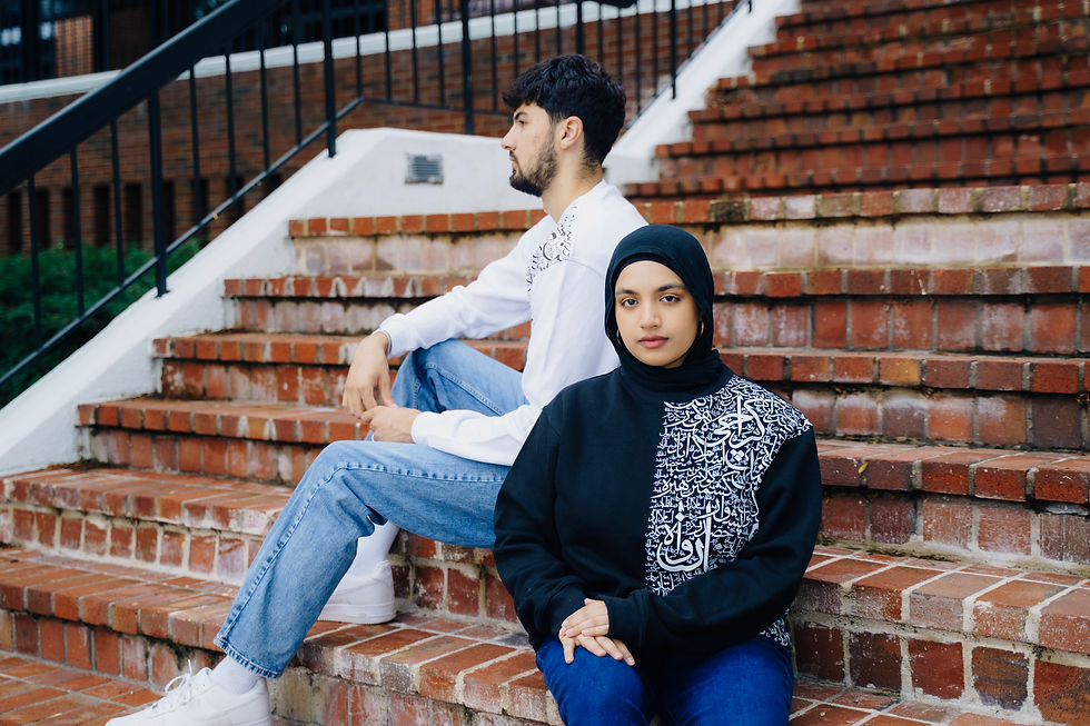 Thumbnail: Black and White Printed Sweatshirt with Pakistani Cities