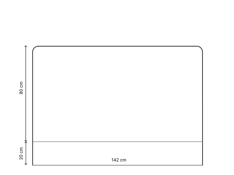 Munich Kopfteil für 140cm Bett