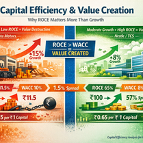 Capital Efficiency and Value Creation: Why ROCE Matters More Than Growth | Quick ₹eads