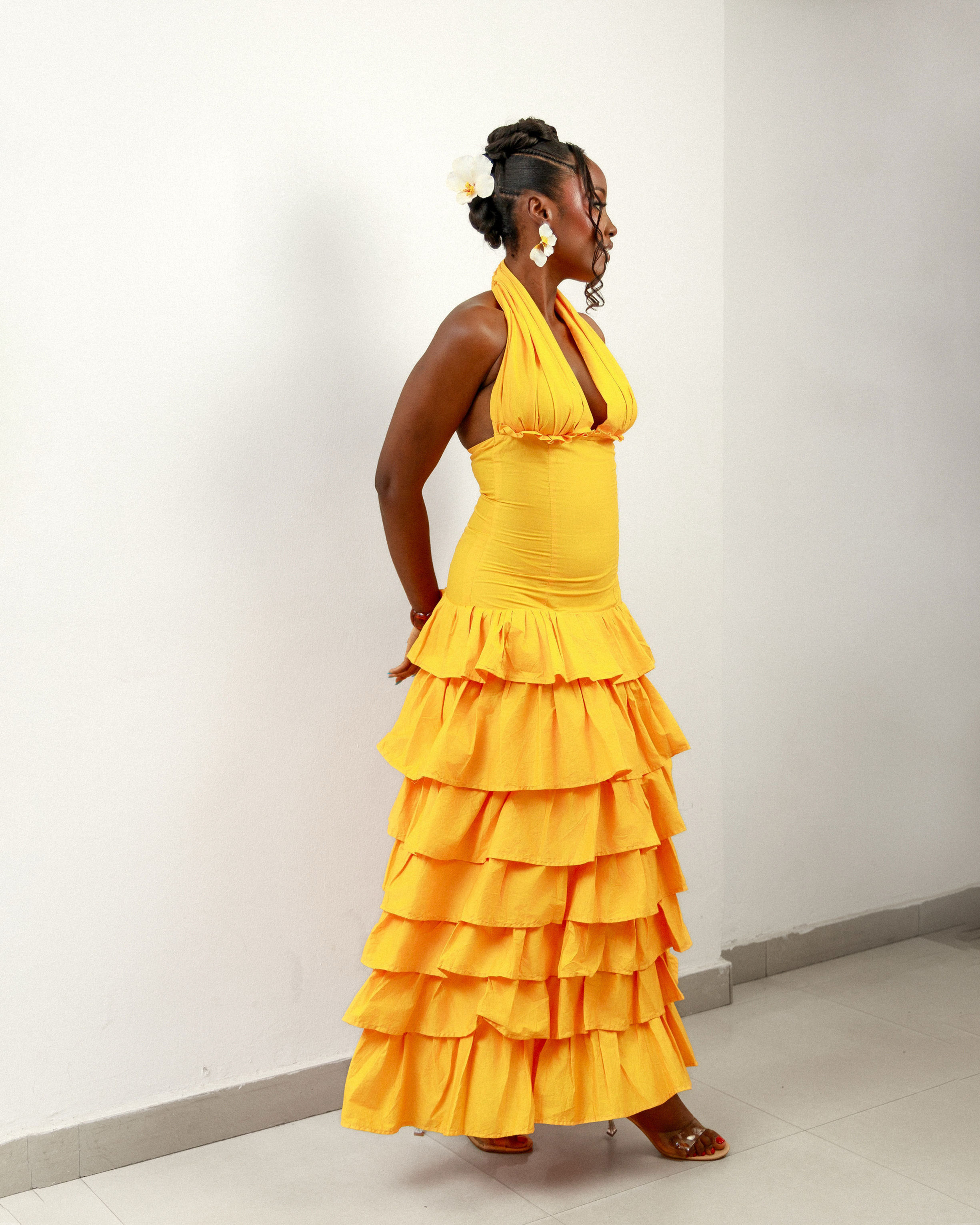 Belini Dress- Yellow