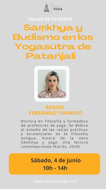 Sāṃkhya y Budismo en los Yogasūtra de Patañjali