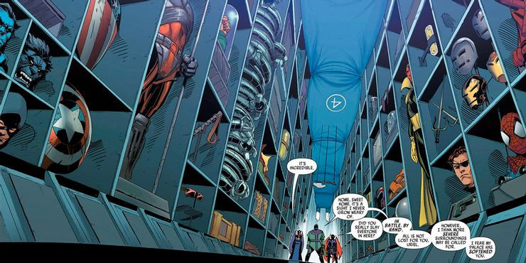 Kang, o Conquistador coleciona artefatos na linha do tempo
