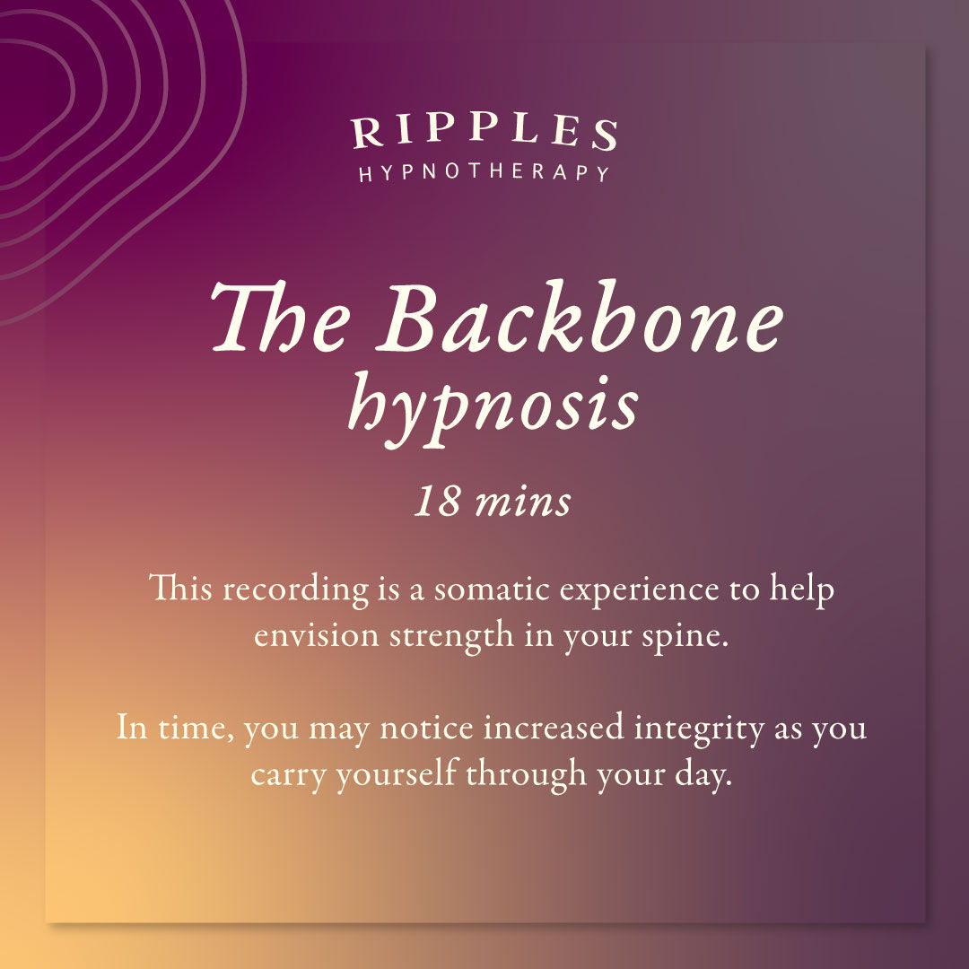 The Backbone hypnosis (18 mins)