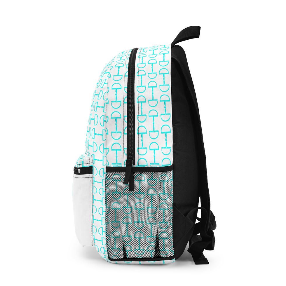 Thumbnail: Personalized Horse Girl Equestrian Backpack, Back to School