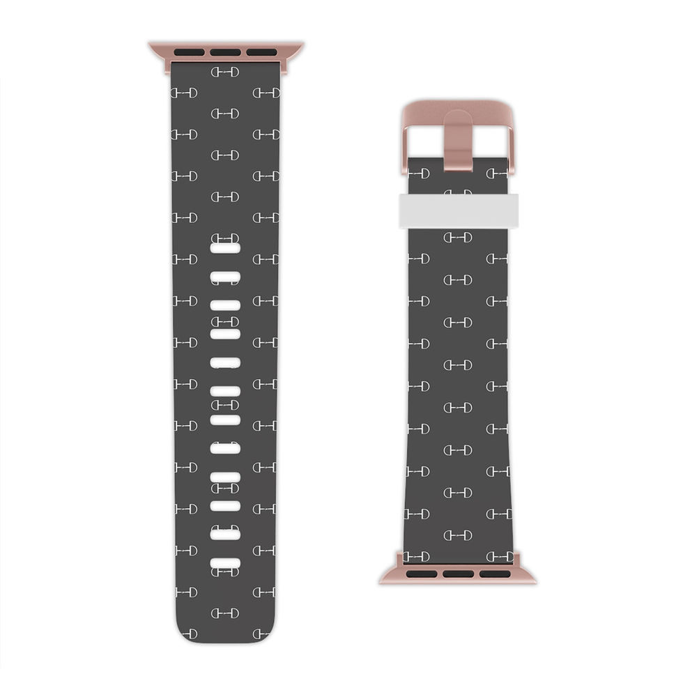 Thumbnail: Equestrian Horse Snaffle Bit Apple Watchband