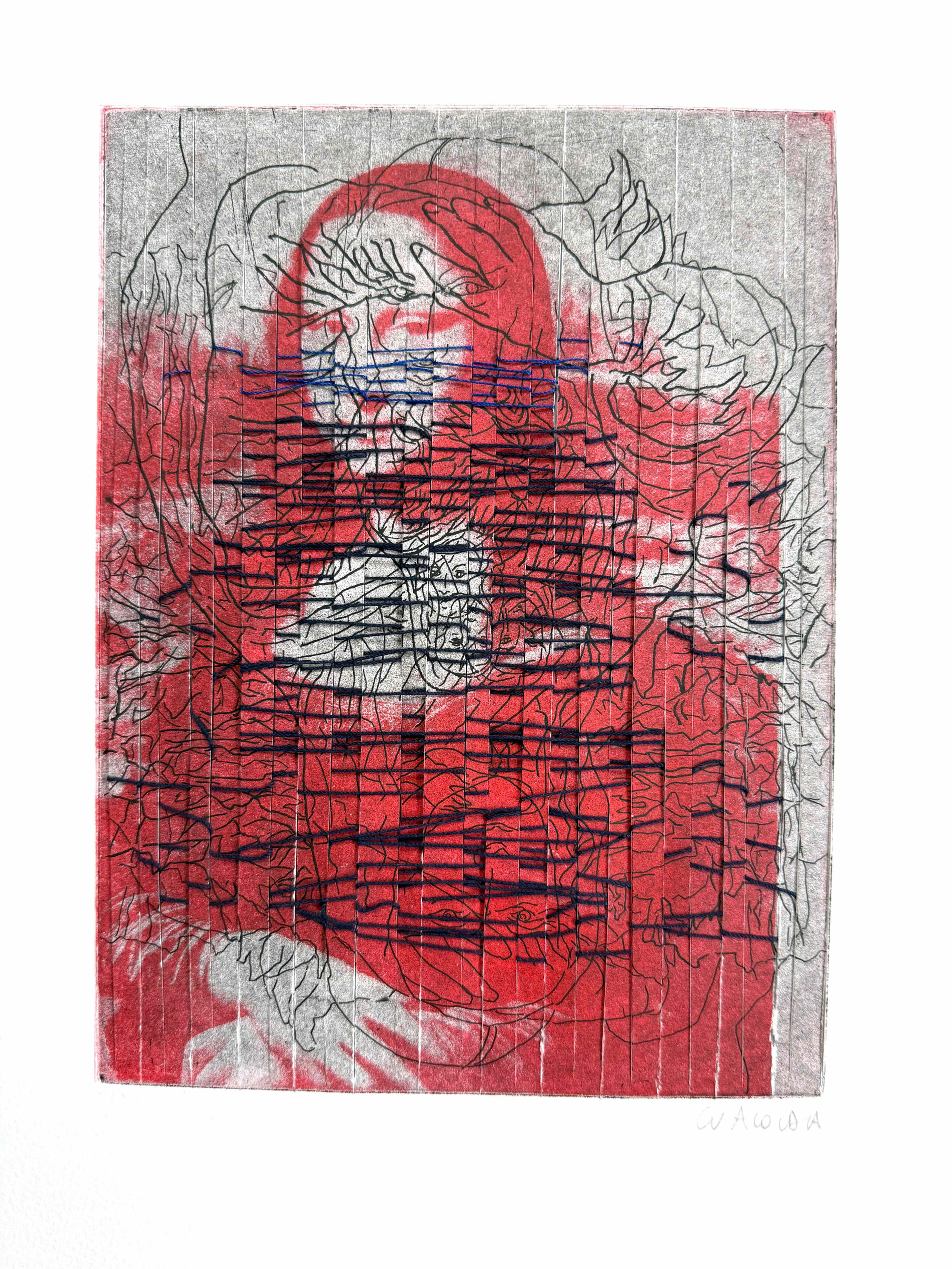 Mona Lisa woven in Twill