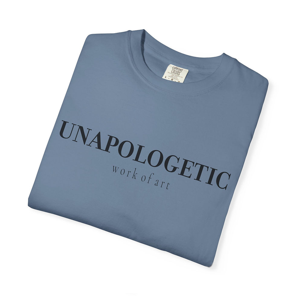 Thumbnail: UNAPOLOGETIC Statement T-Shirt exclusive Red Fox Art Gallery 