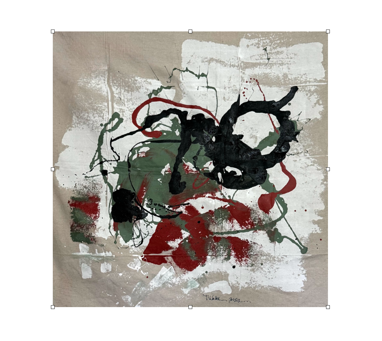 Nikki Haskell Abstract 1 (Billy Zane Collab 2025)