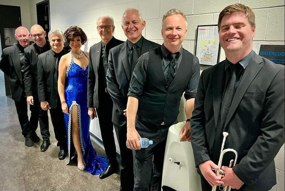 Racheal Roberts with the This Is Me band at The Concourse, Chatsworth, Sydney NSW