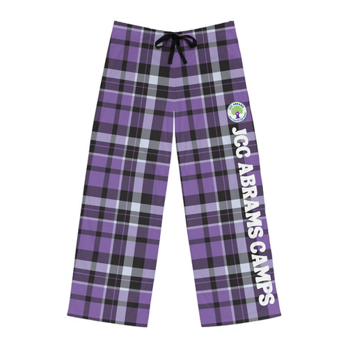 Purple Plaid Pajama Pants - Men | JCC Abrams Camps