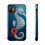 Miniatura: Sparkling Seahorse Tough Phone Cases, Cute Seahorse Design,