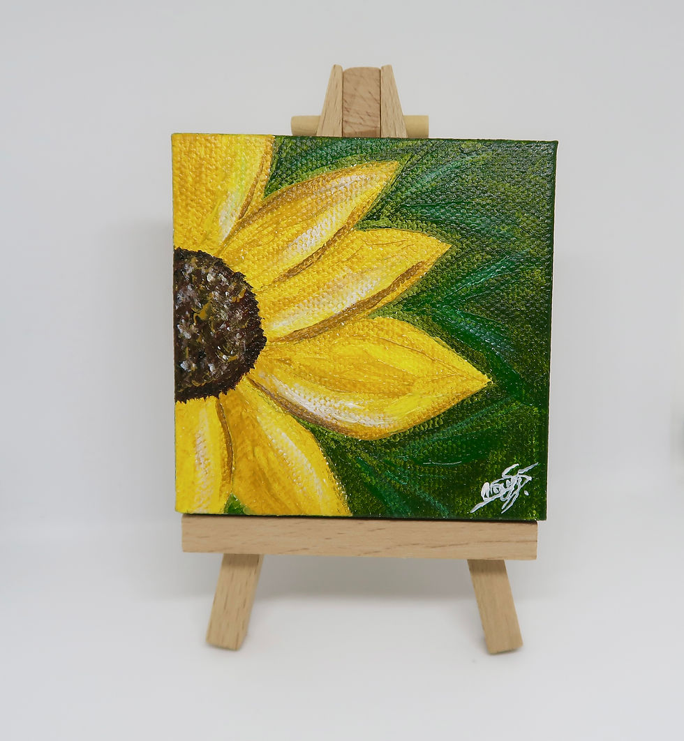 Thumbnail: Sunflower |  3”x3”
