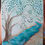Thumbnail: Tree next to the waters| 11”x14” Original Acrylic/Resin Painting