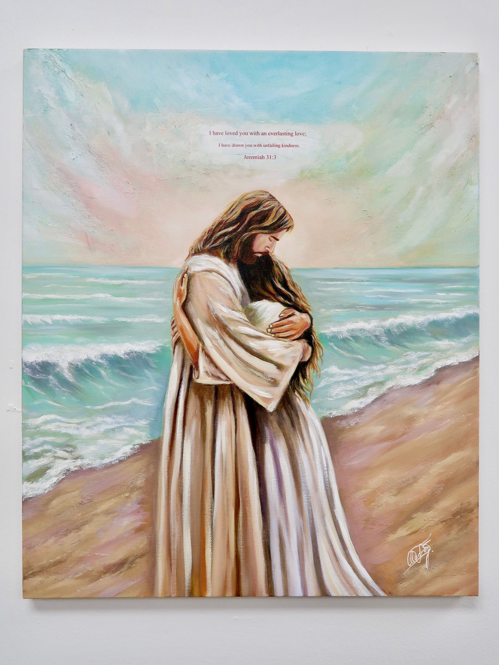 “My Beloved Daughter”| 20”x24” Oil Painting