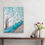 Thumbnail: Tree next to the waters| 11”x14” Original Acrylic/Resin Painting