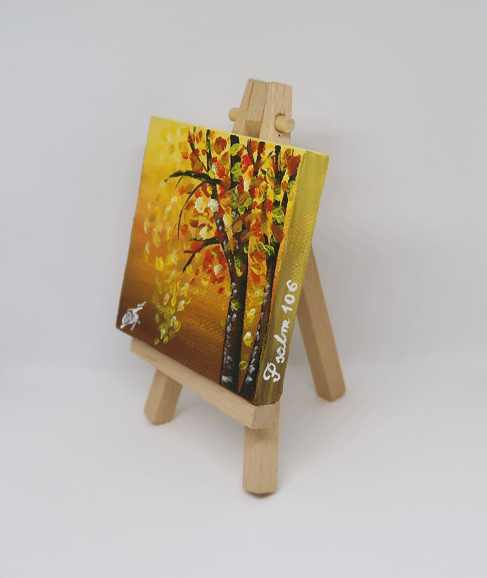 Thumbnail: Grateful in every season|  3”x3”