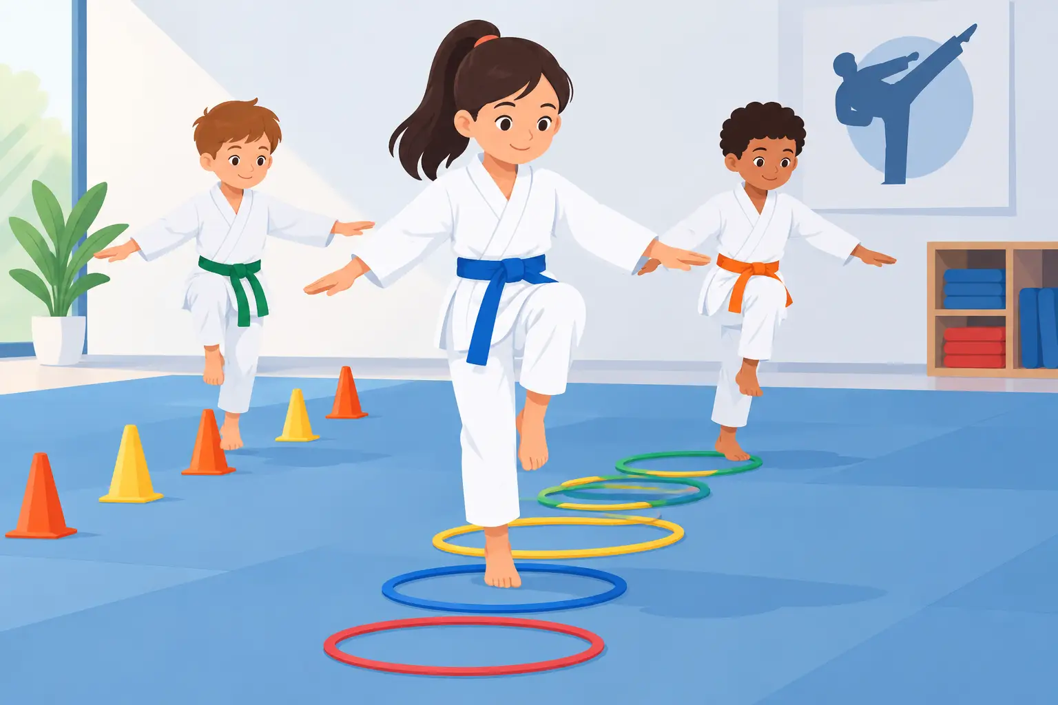 Karate Coordination Exercises for Children