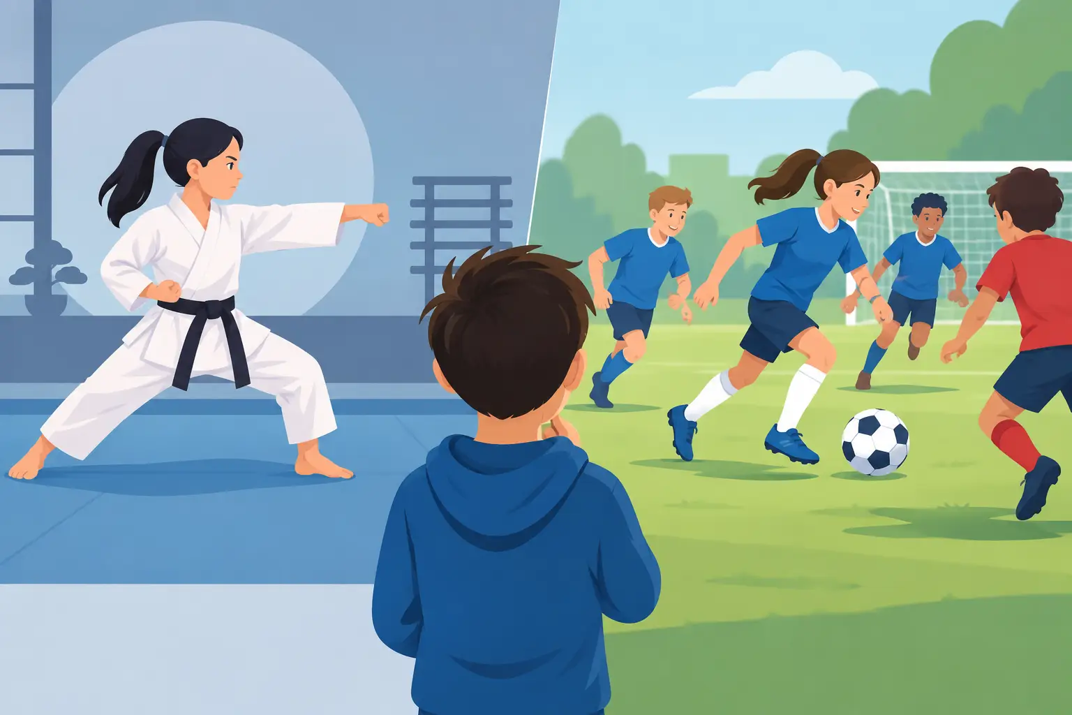 Karate Versus Team Sports: What Fits Your Child?